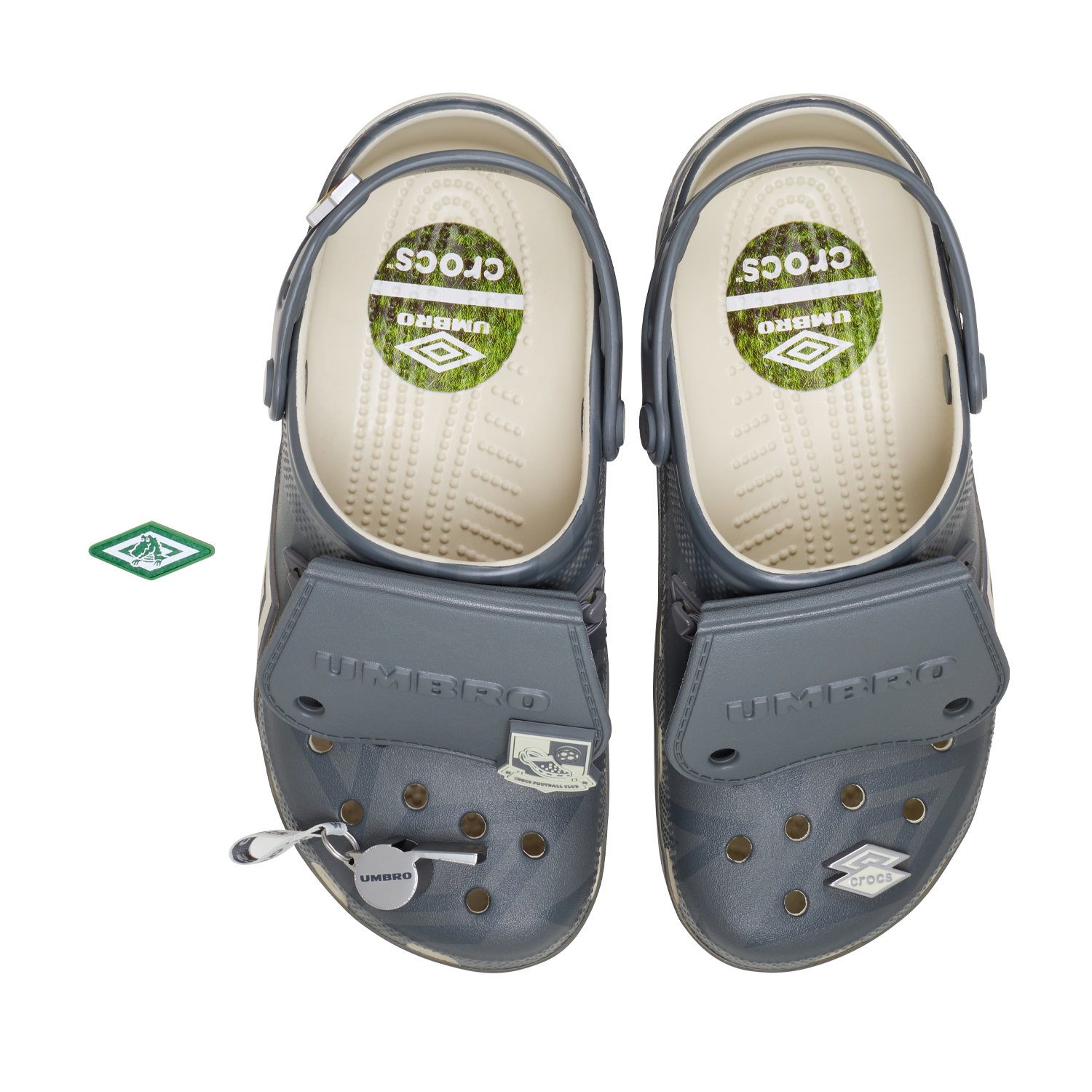 靴 Umbro x Crocs Classic Clog Bone CROCS x UMBRO Classic Clog Bone/SGy