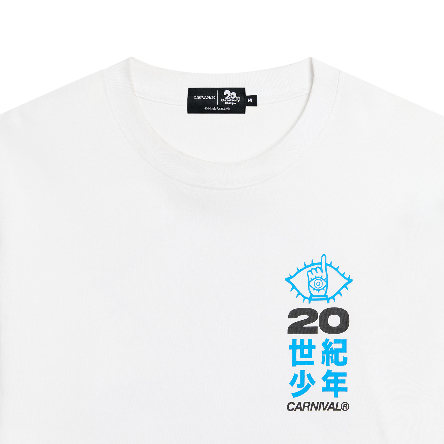 CARNIVAL X 20th CENTURY BOYS THE EYE LS T-SHIRT WHITE
