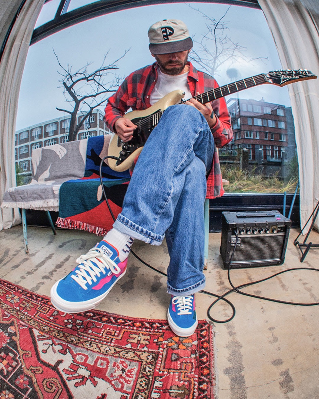 VANS X PARRA OTW OLD SKOOL 36 PP PARRA/MIDNIGHT