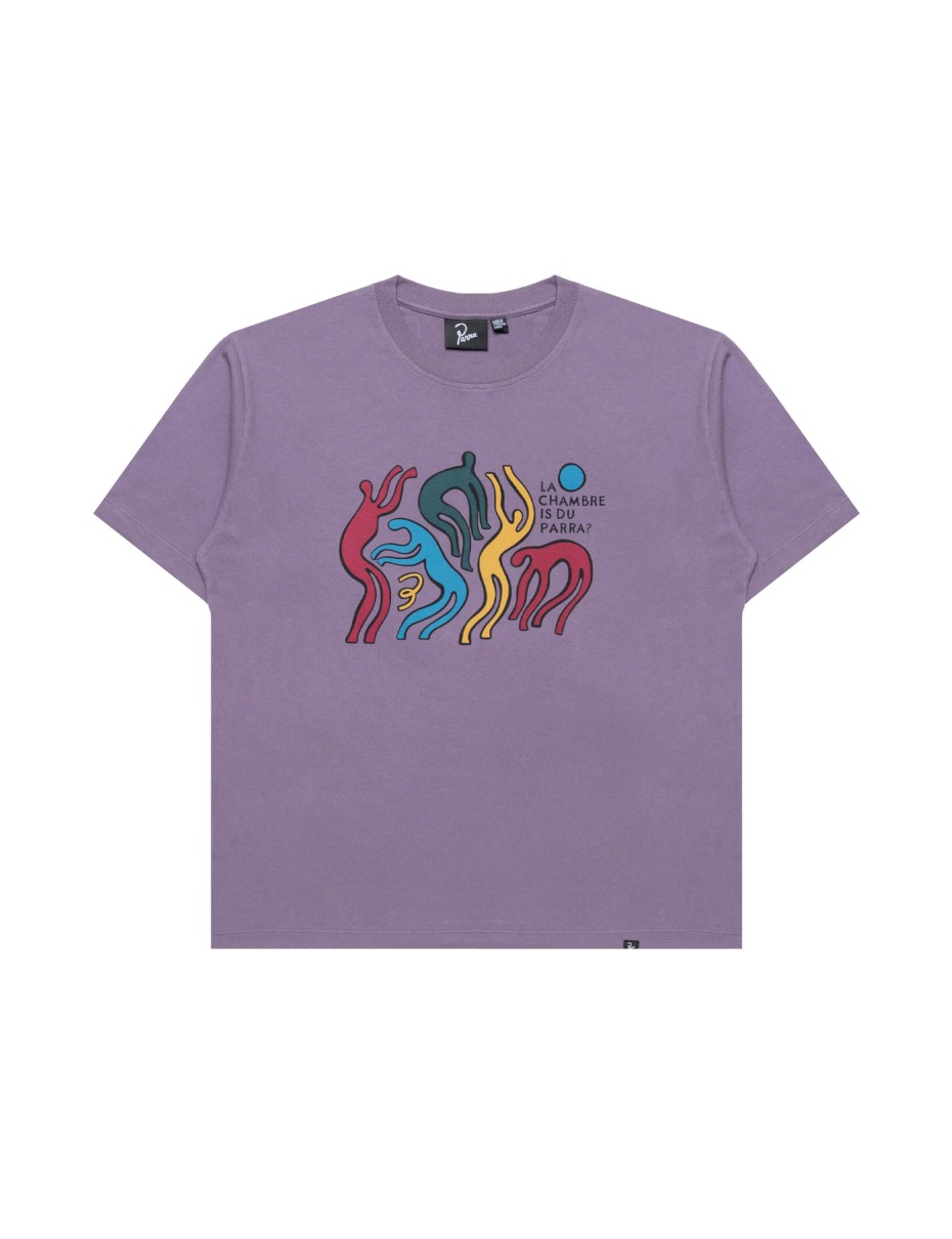 PARRA La chambre nuit t-shirt Purple