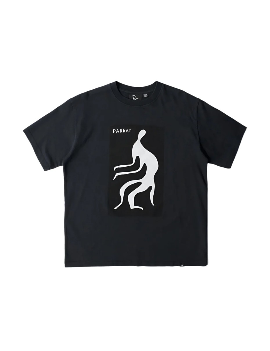 PARRA The stalker t-shirt Washed grey