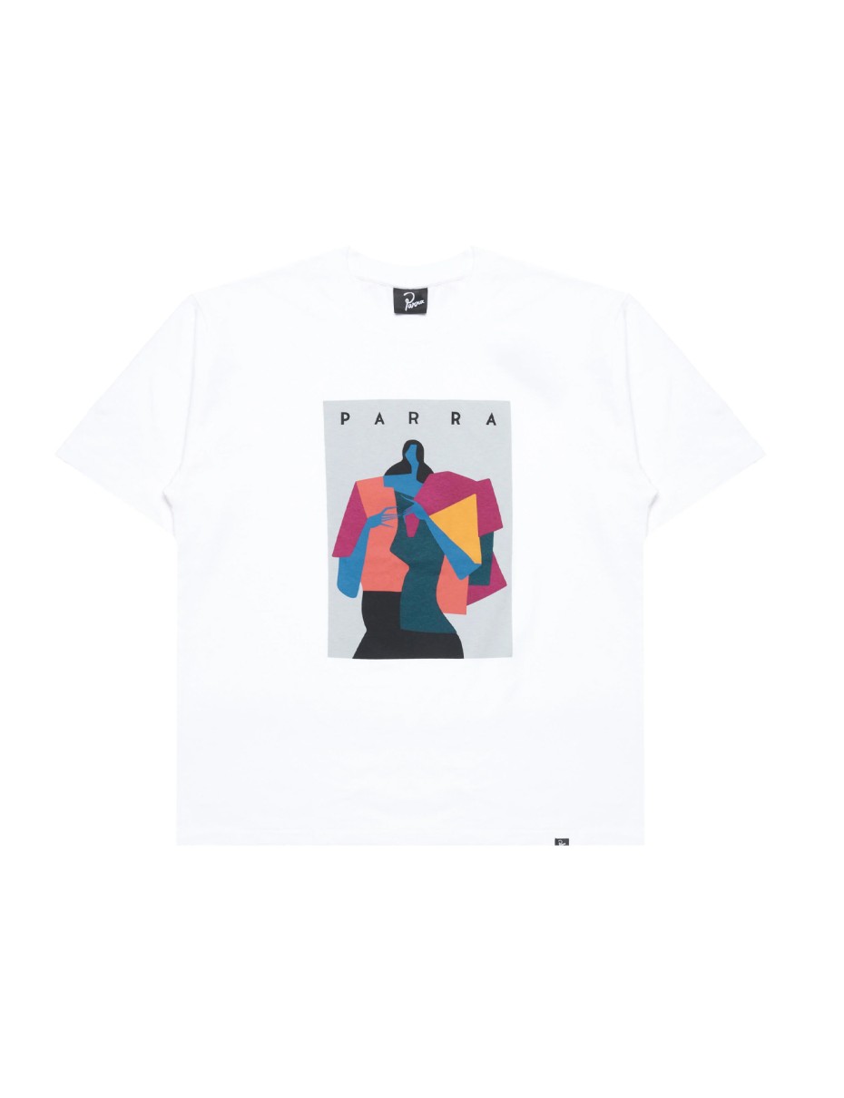 PARRA Horses t-shirt White