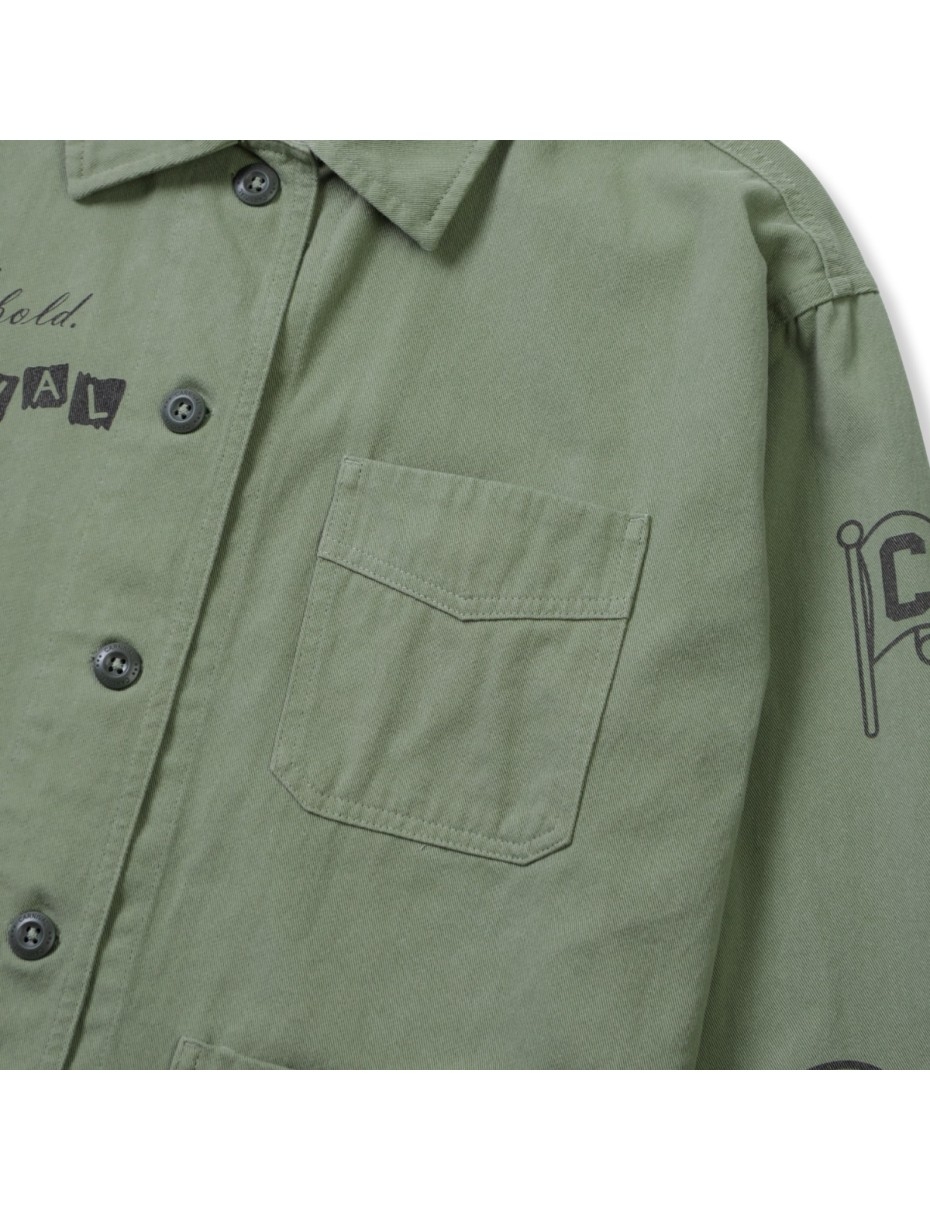 CARNIVAL FW23 FEARLESS JACKET OLIVE