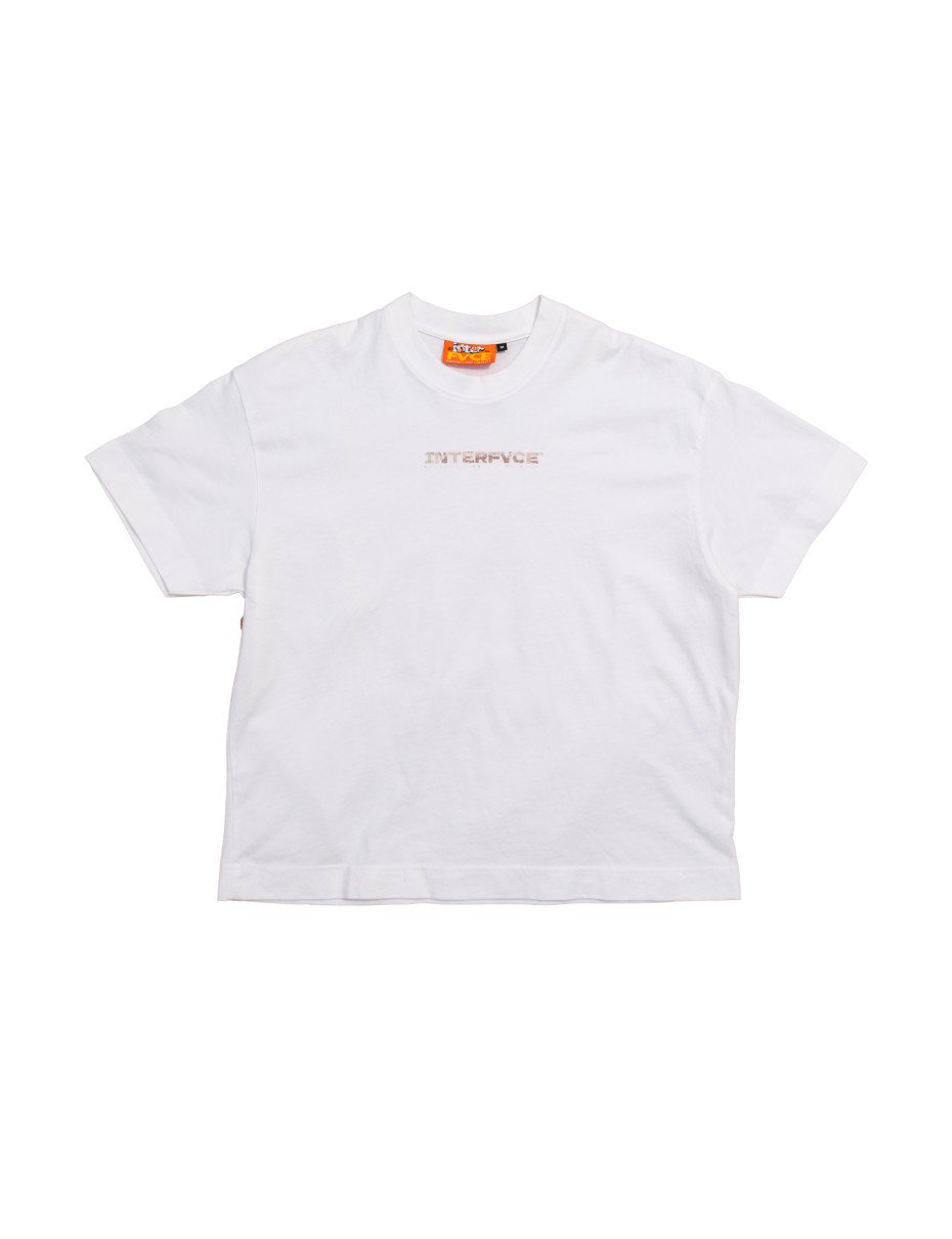 INTERFVCE CAMO TEE WHITE