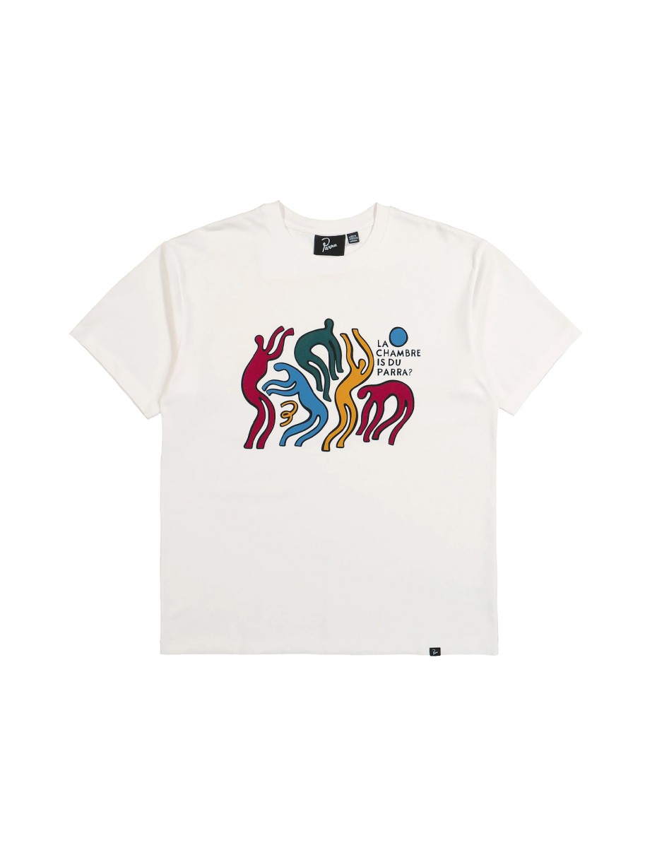 PARRA Face ball t-shirt Off white