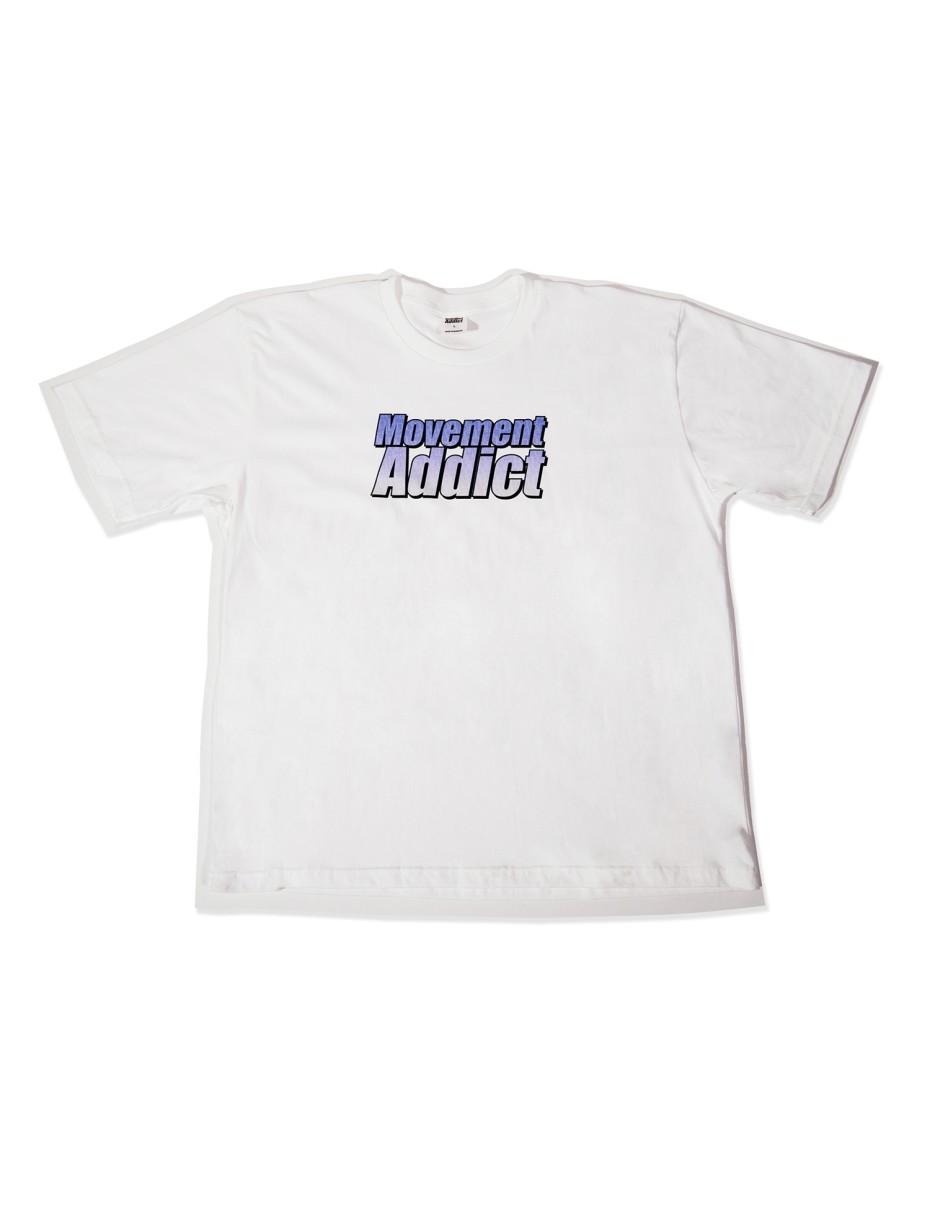 Movement Addict Bena Logo Tee White