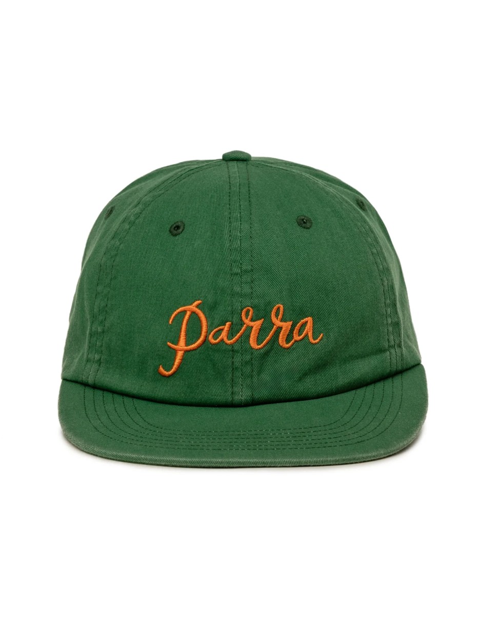 PARRA Scripted 6 panel hat Green (54380)