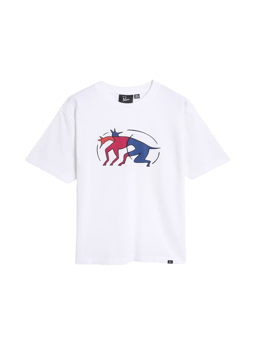 PARRA The zoomies t-shirt White