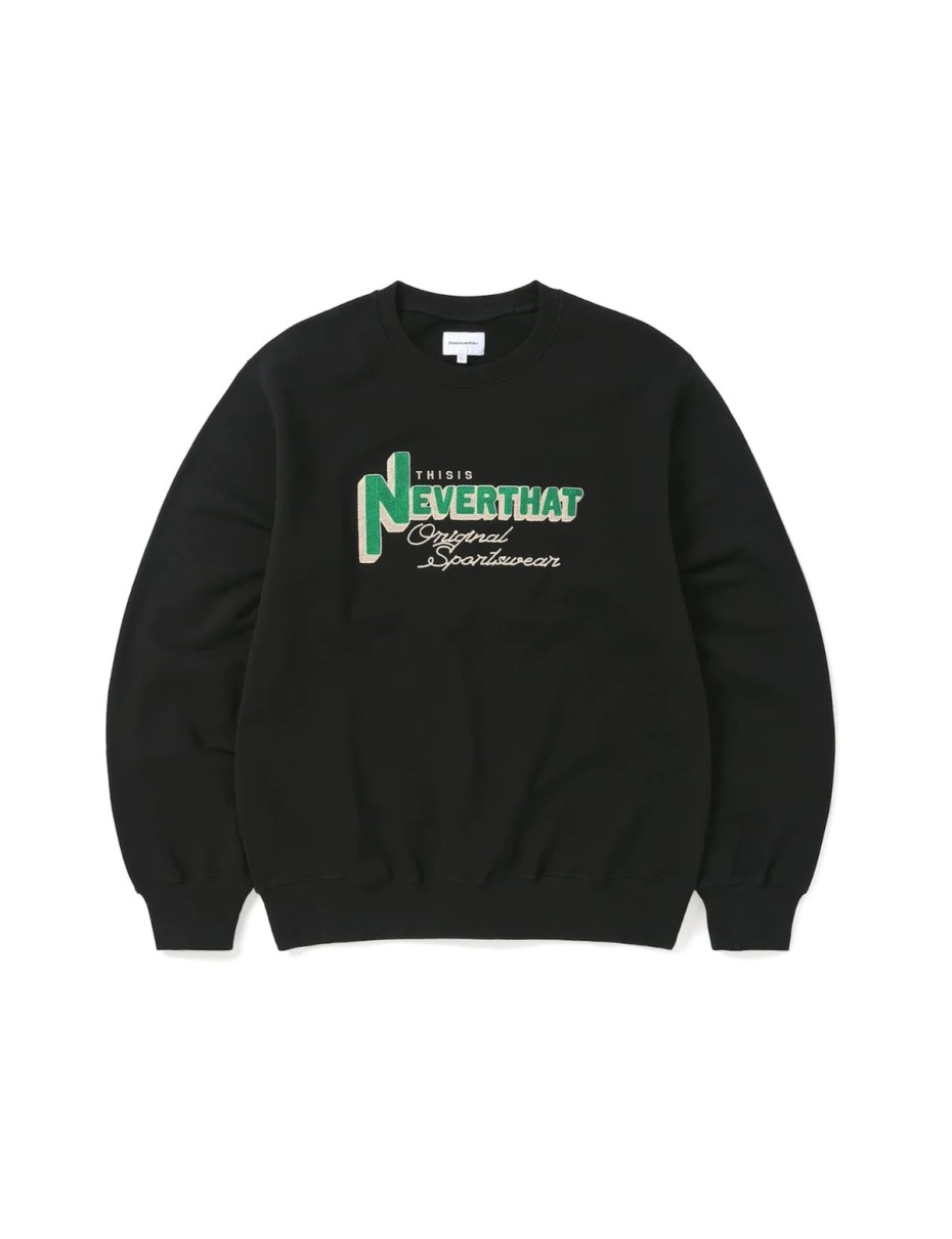 TNT TNT League Crewneck Black (TN233TSWCW04-Black)