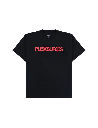 PLEASURES FANZINE T-SHIRT BLACK