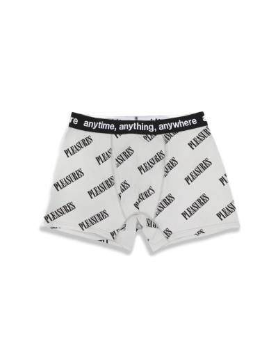 PLEASURES ANYTIME BOXER BRIEF GREY