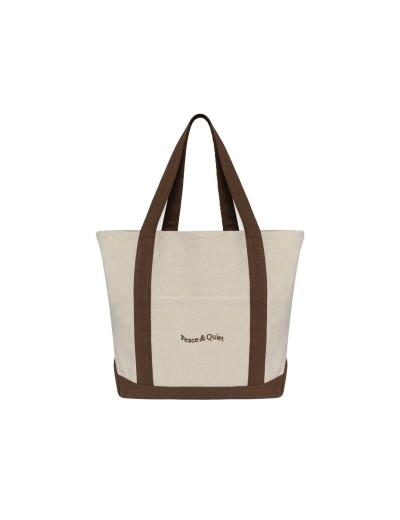 MOPQ WORDMARK BOAT TOTE CLAY OS (MOPQ-FW23-22-CLAY)