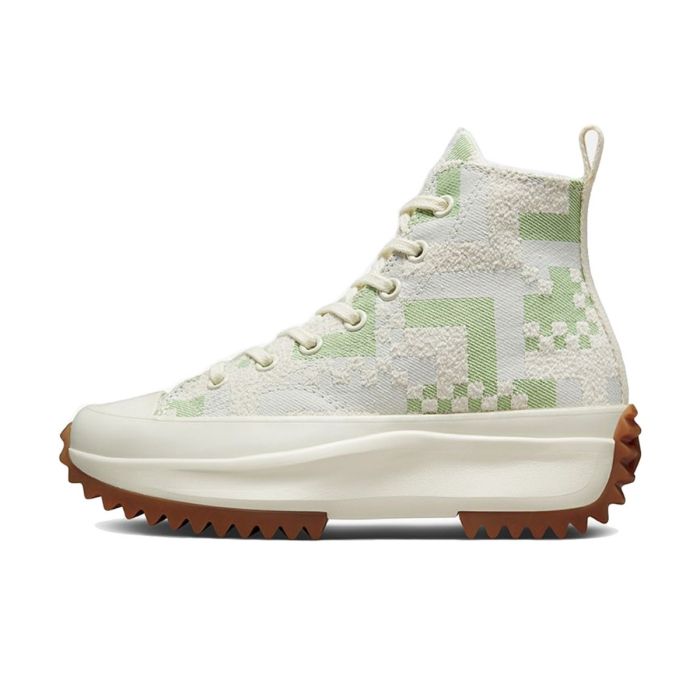 CONVERSE RUN STAR HIKE CRAFTED JACQUARD HI CREAM/GREEN (172715CS2CMGN)