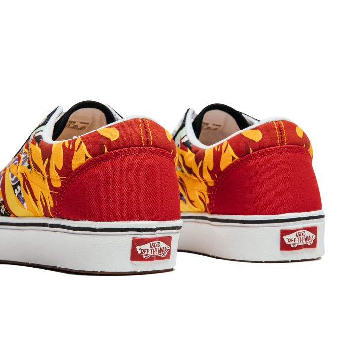 VANS ComfyCush Old Skool (Paradise) black/flame (VN0A5DYCB1X)