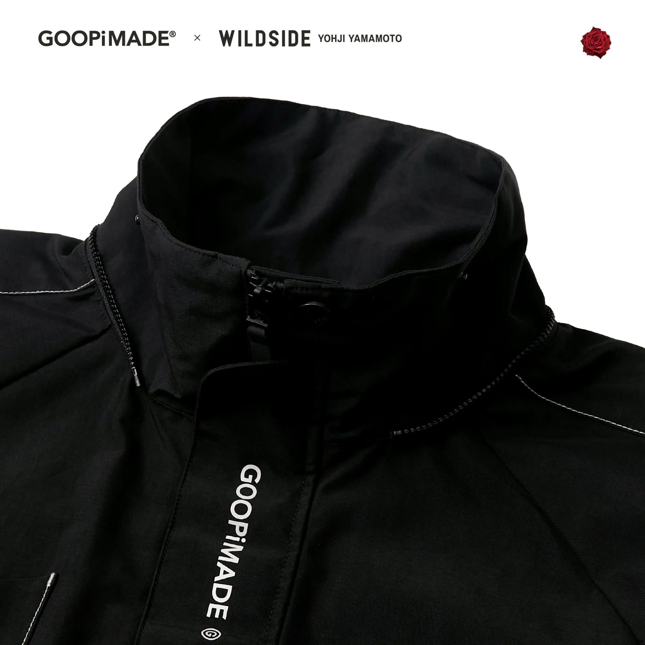 GOOPiMADE x WILDSIDE YOHJI YAMAMOTO THE-9 Technical Parka Black